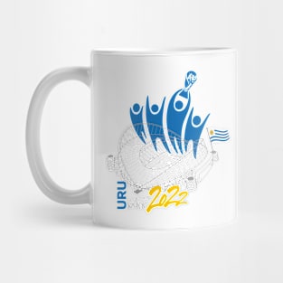 Uruguay World Cup Soccer 2022 Mug